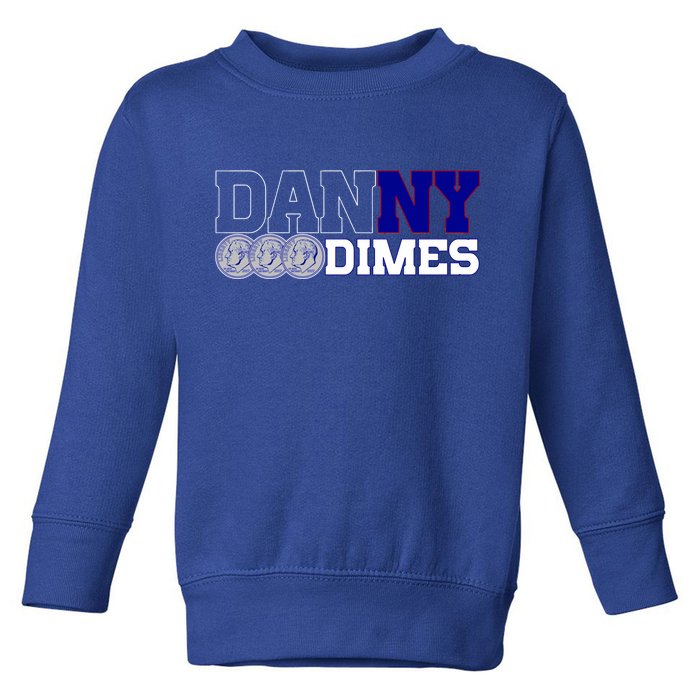 New York Danny Dimes QB NY Toddler Sweatshirt