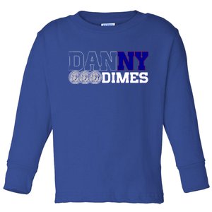 New York Danny Dimes QB NY Toddler Long Sleeve Shirt