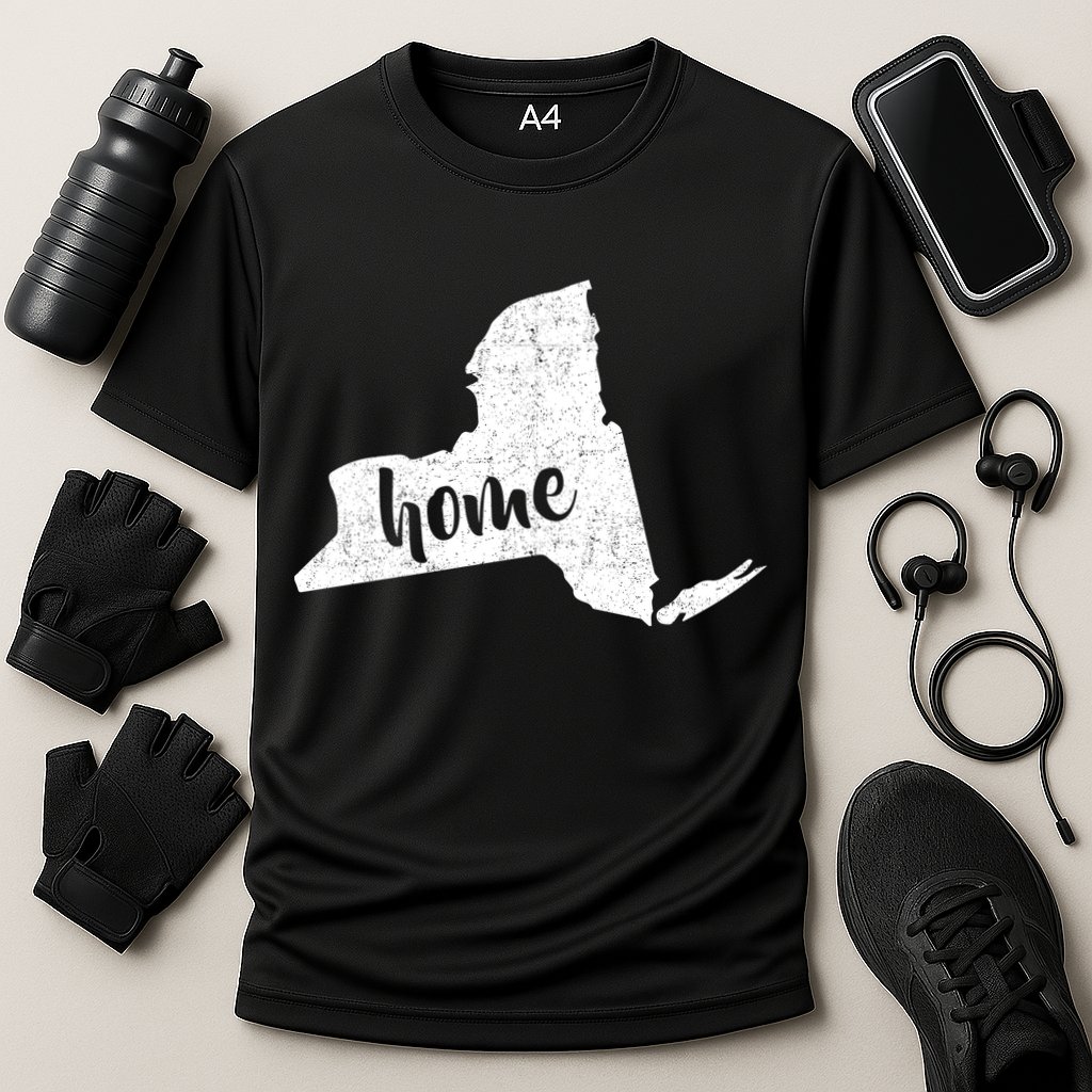 New York Home State Cooling Performance Crew T-Shirt