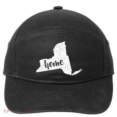 New York Home State 7-Panel Snapback Hat