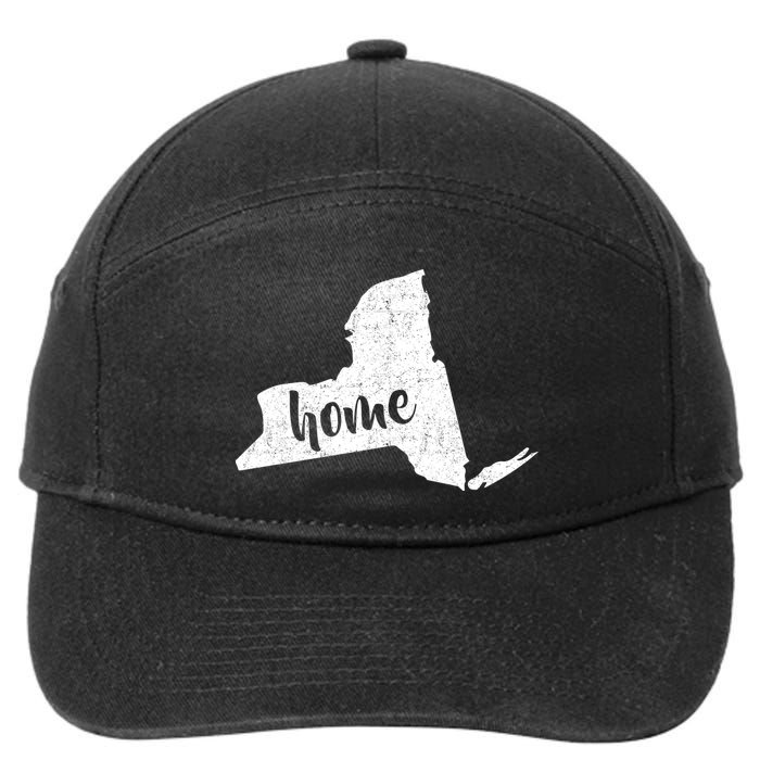New York Home State 7-Panel Snapback Hat
