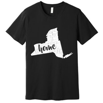 New York Home State Premium T-Shirt