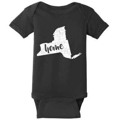 New York Home State Baby Bodysuit