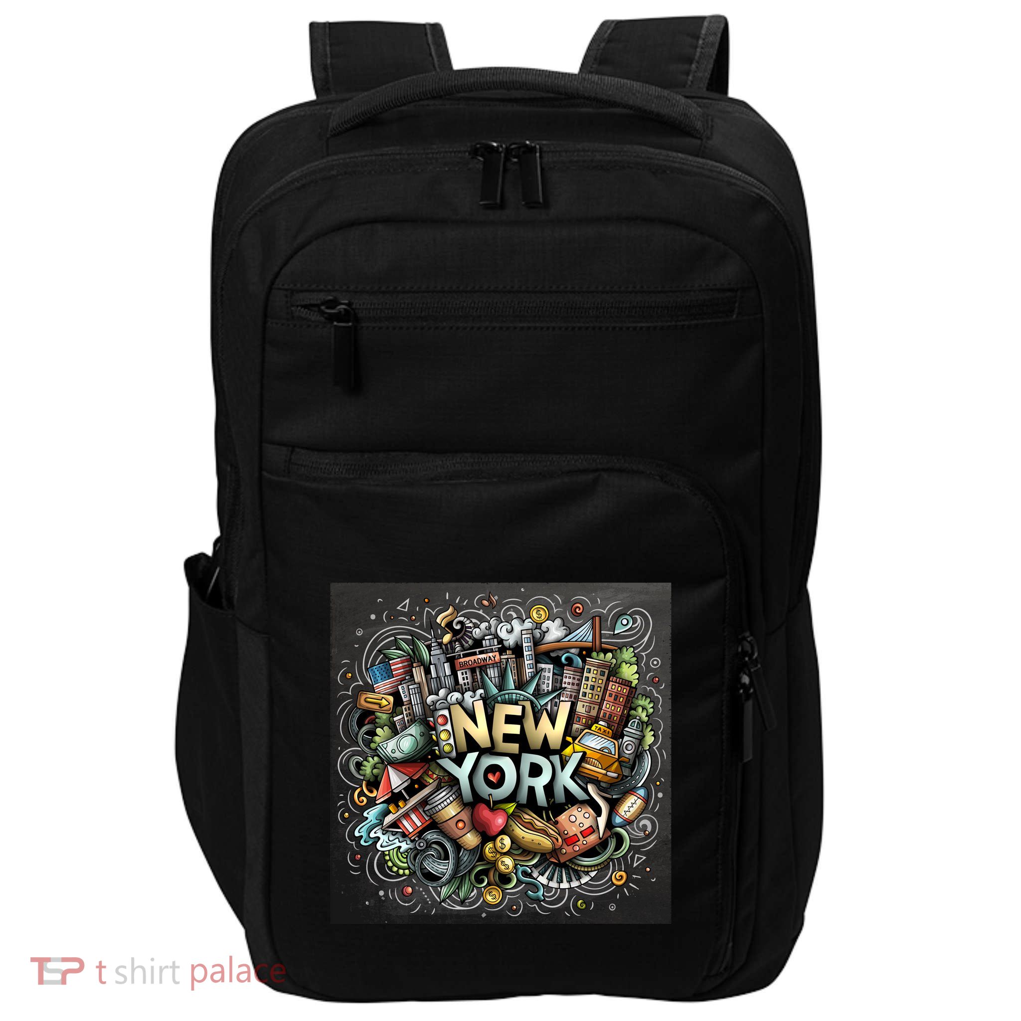 New York Illustration Impact Tech Backpack