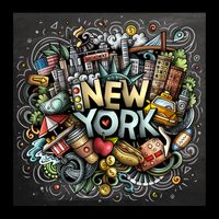 New York Illustration Impact Tech Backpack
