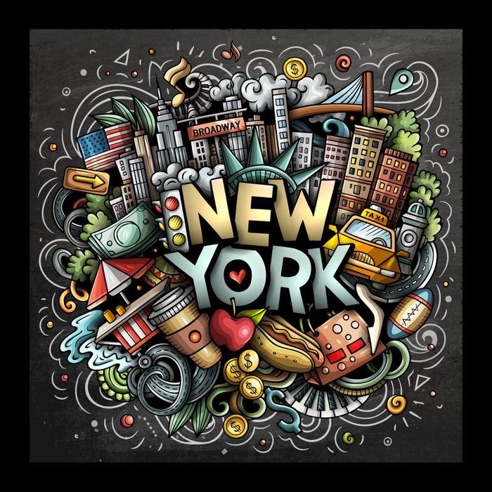 New York Illustration Impact Tech Backpack