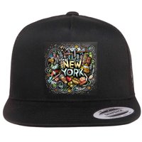 New York Illustration Flatbill Hat
