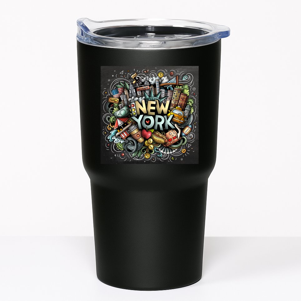 New York Illustration Tumbler