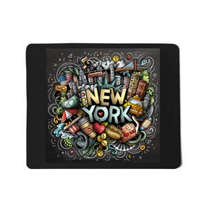 New York Illustration Mousepad