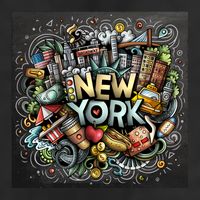 New York Illustration Hat