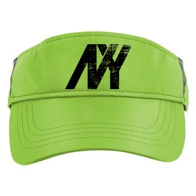 New York NY Grunge Adult Drive Performance Visor