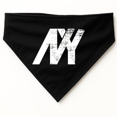 New York NY Grunge USA-Made Doggie Bandana