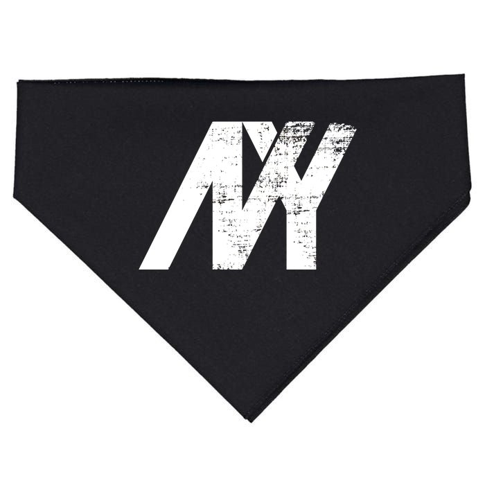 New York NY Grunge USA-Made Doggie Bandana