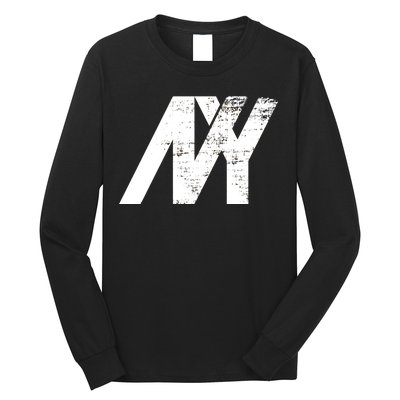 New York NY Grunge Long Sleeve Shirt