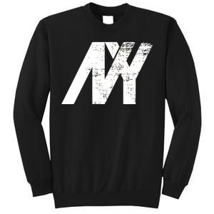 New York NY Grunge Sweatshirt