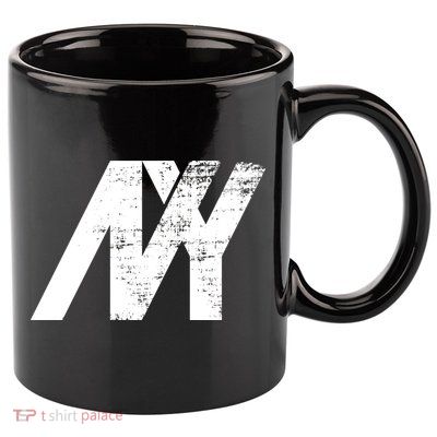New York NY Grunge 11oz C Handle Ceramic Mug