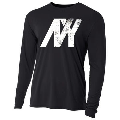 New York NY Grunge Cooling Performance Long Sleeve Crew