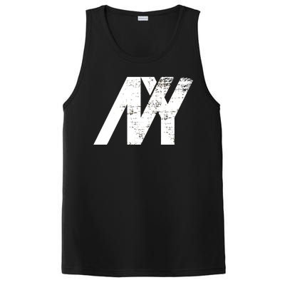 New York NY Grunge PosiCharge Competitor Tank