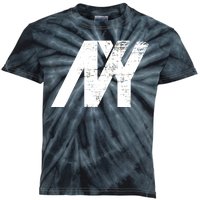 New York NY Grunge Kids Tie-Dye T-Shirt