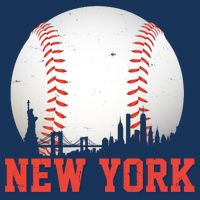 New York Skyline Baseball Sports Fan Sweatshirt