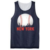 New York Skyline Baseball Sports Fan Mesh Reversible Basketball Jersey Tank