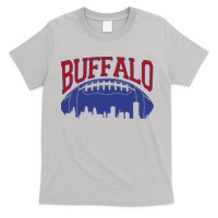 New York Skyline Buffalo Football Fan T-Shirt