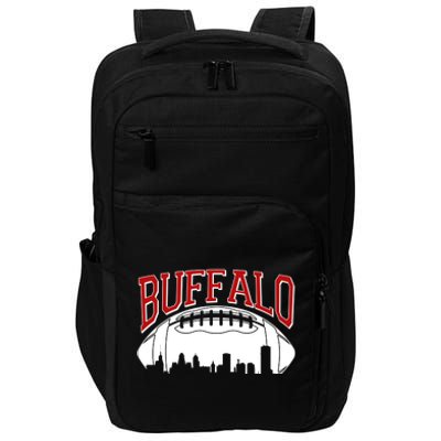 New York Skyline Buffalo Football Fan Impact Tech Backpack