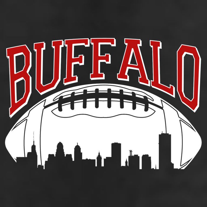 New York Skyline Buffalo Football Fan 11oz C Handle Ceramic Mug