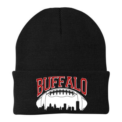 New York Skyline Buffalo Football Fan Beanie
