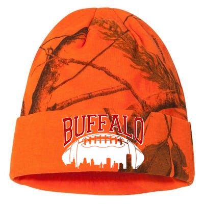 New York Skyline Buffalo Football Fan Kati Licensed 12" Camo Beanie