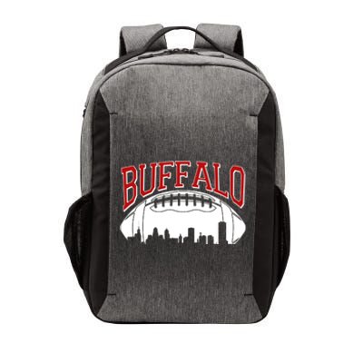 New York Skyline Buffalo Football Fan Vector Backpack