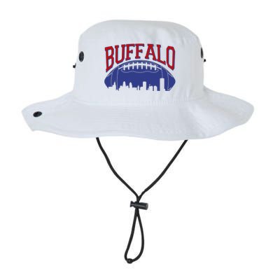 New York Skyline Buffalo Football Fan Legacy Cool Fit Booney Bucket Hat