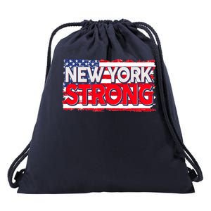 New York Strong Drawstring Bag