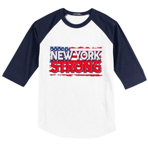 New York Strong Baseball Sleeve Shirt