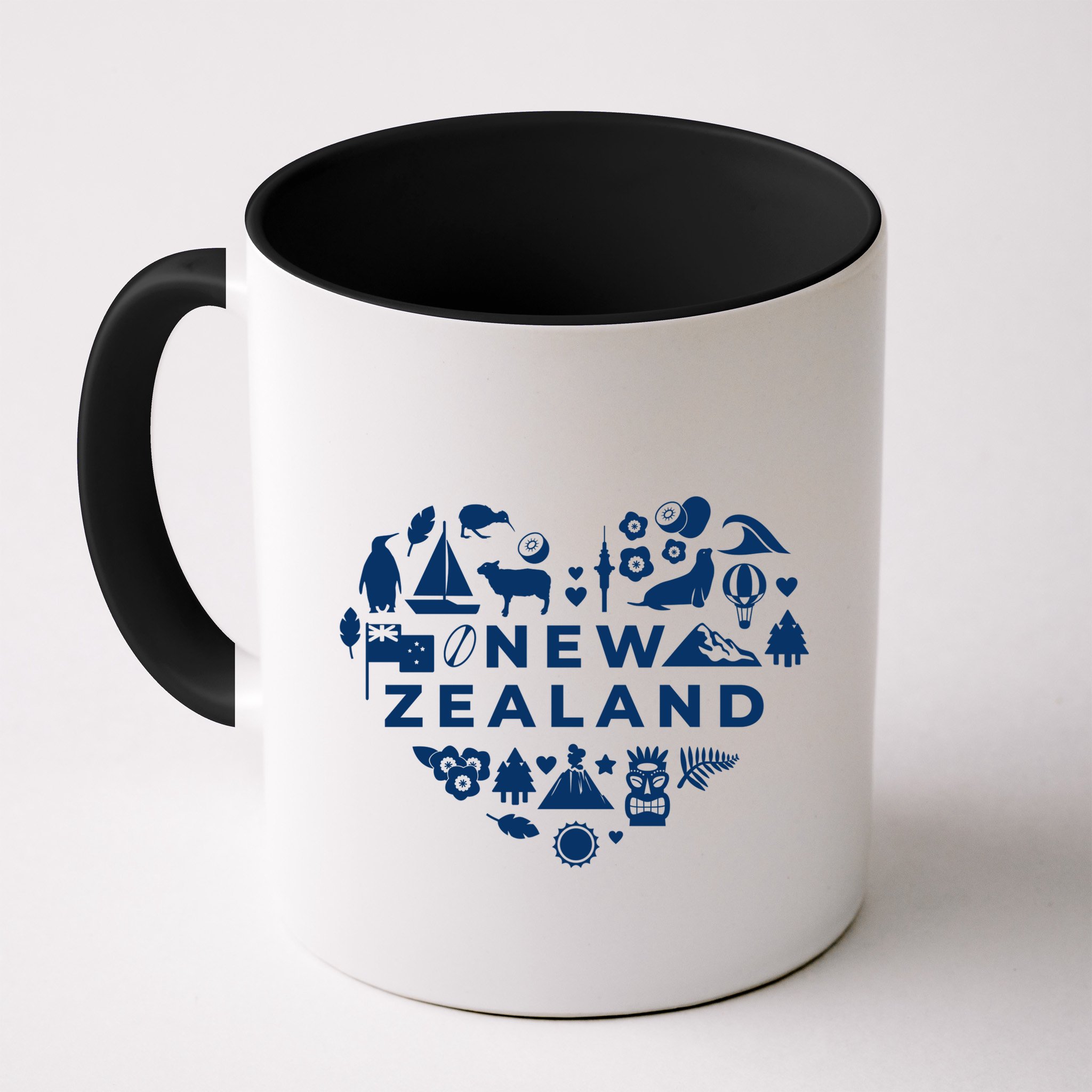 New Zealand Heart Mug