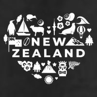 New Zealand Heart 11oz C Handle Ceramic Mug