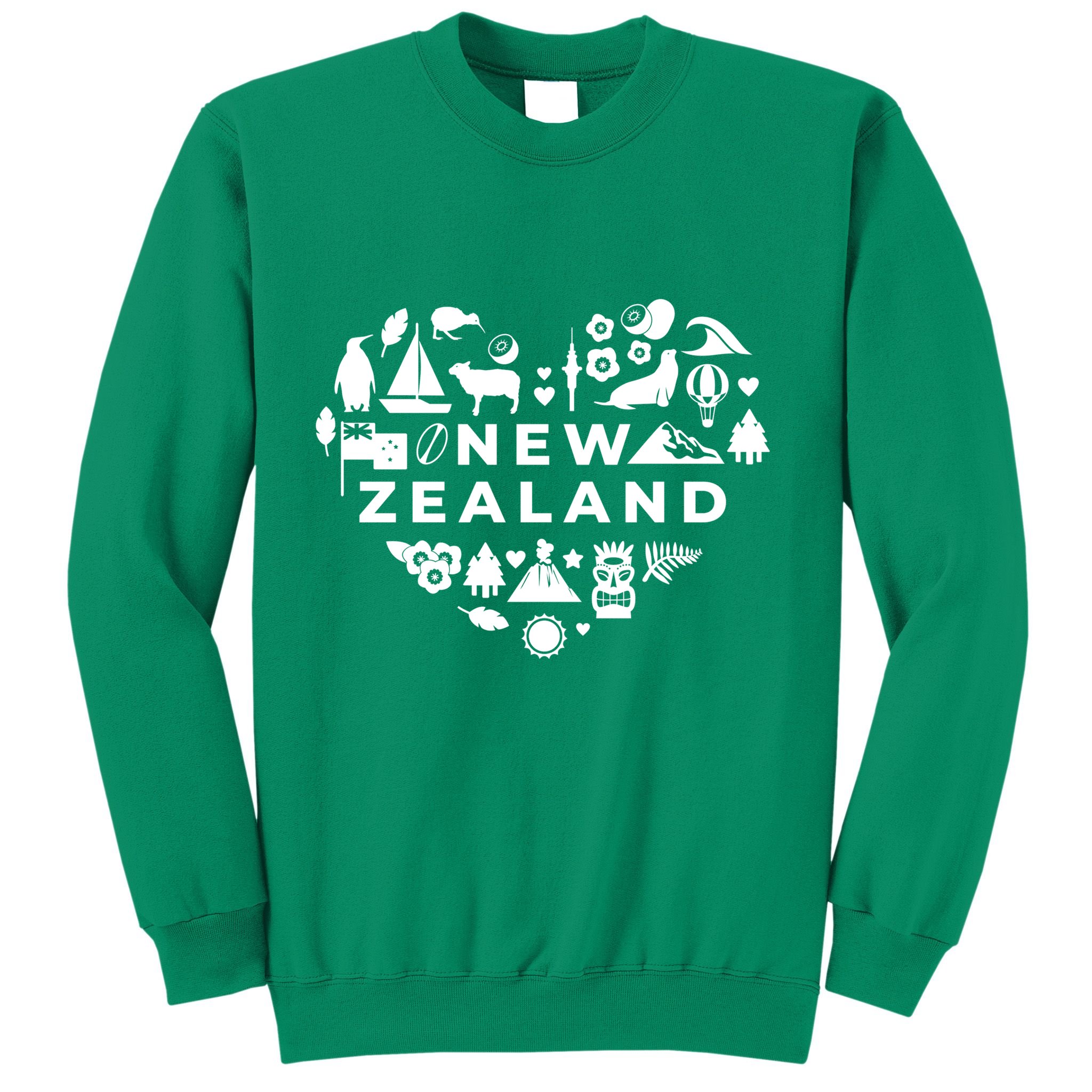 New Zealand Heart Sweatshirt