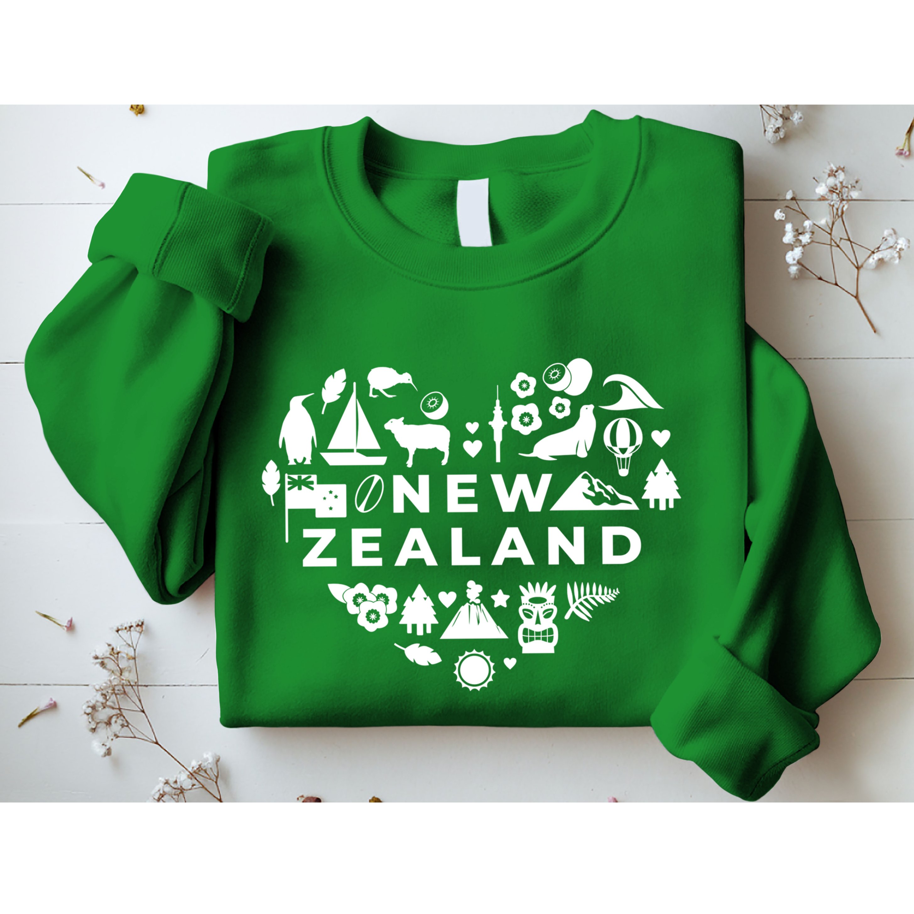 New Zealand Heart Sweatshirt