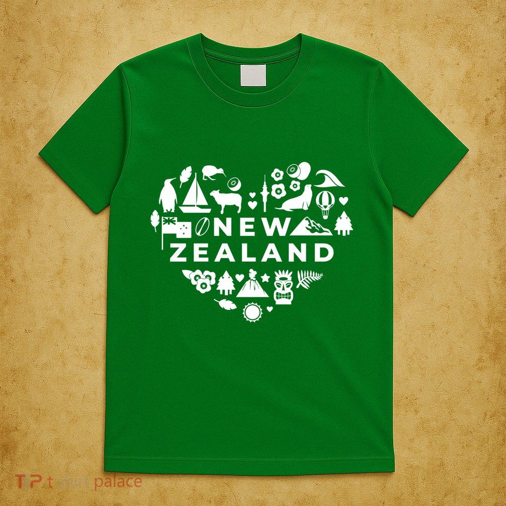 New Zealand Heart T-Shirt
