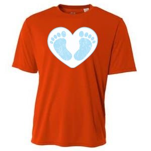 Newborn Feet Cooling Performance Crew T-Shirt