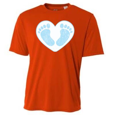 Newborn Feet Cooling Performance Crew T-Shirt