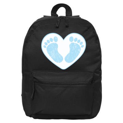 Newborn Feet 16 in Basic Backpack