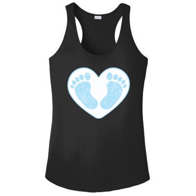 Newborn Feet Ladies PosiCharge Competitor Racerback Tank