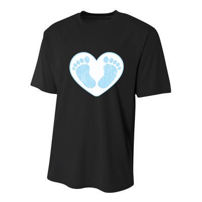 Newborn Feet Youth Performance Sprint T-Shirt