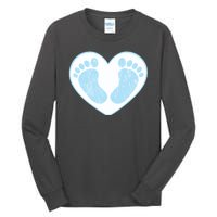 Newborn Feet Tall Long Sleeve T-Shirt