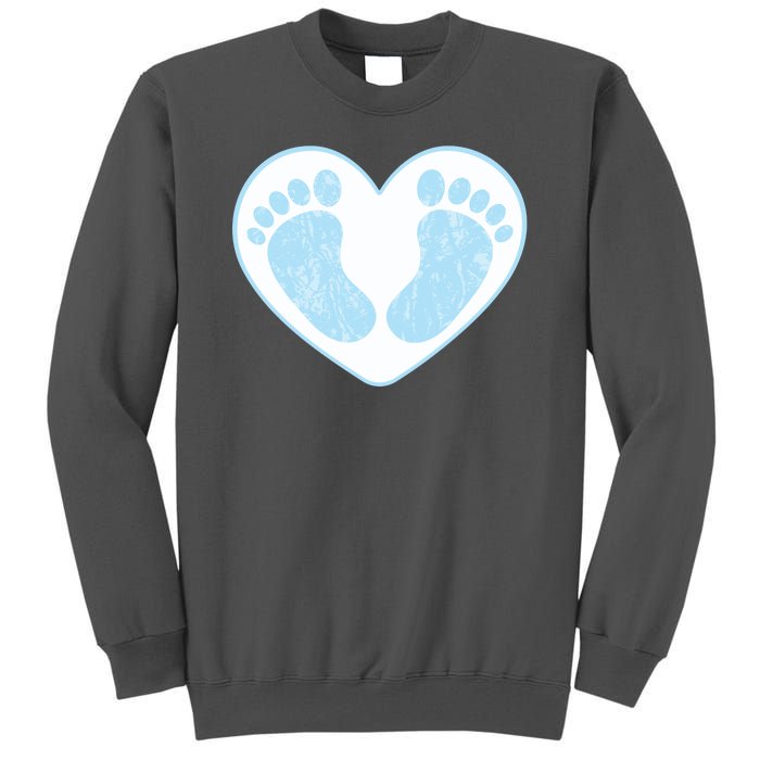 Newborn Feet Tall Sweatshirt