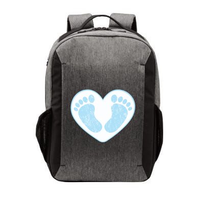 Newborn Feet Vector Backpack