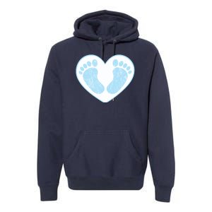 Newborn Feet Premium Hoodie