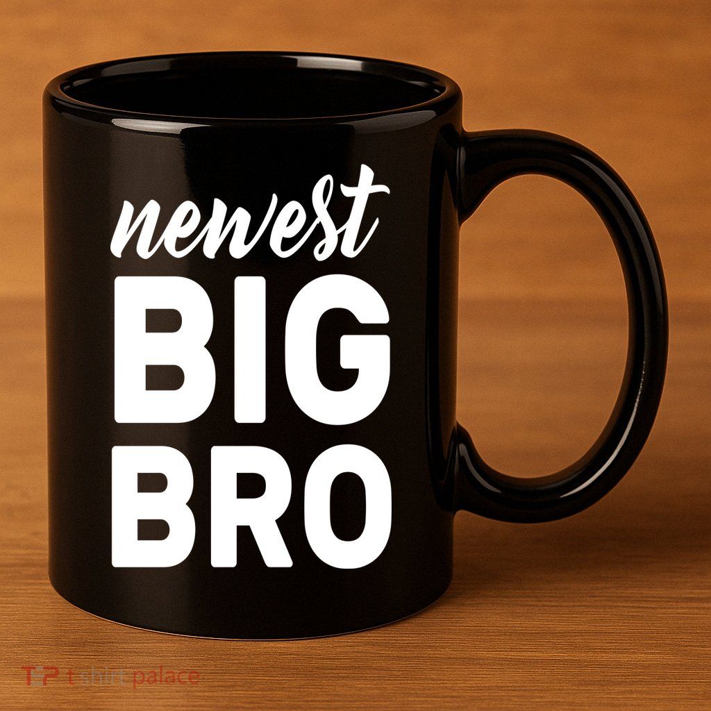 Newest Big Bro 11oz C Handle Ceramic Mug