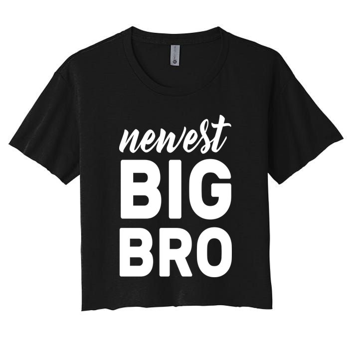 Newest Big Bro Women's Crop Top Tee